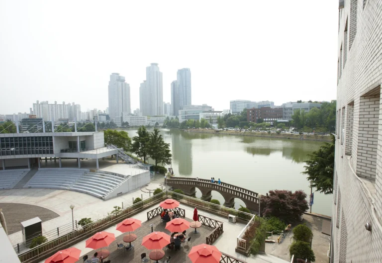 A university campus in Seoul, South Korea.